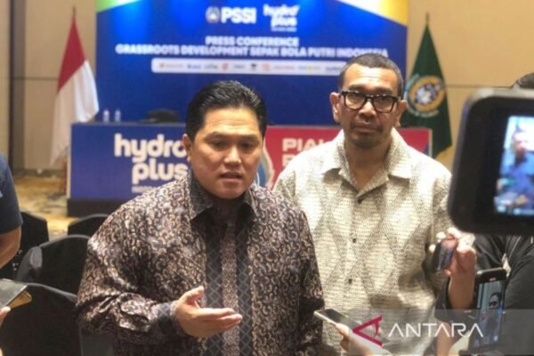 Erick Thohir Menolak Jabatan Ketum PSSI Seumur Hidup