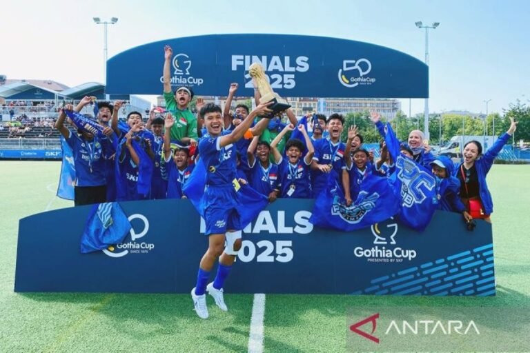 Akademi Persib Cimahi All Stars Memenangkan Gothia Cup 2025 di Swedia